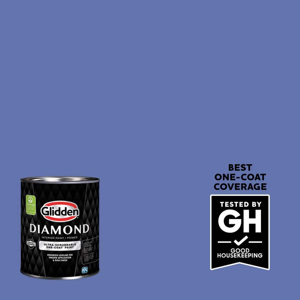 Glidden Diamond 1 qt. PPG1245-6 King's Robe Eggshell Interior Paint