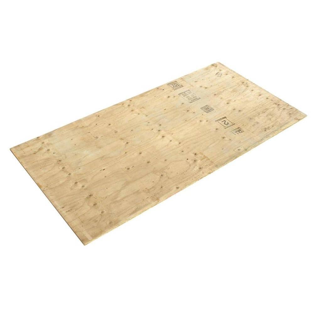 Unbranded 3/4 in. x 4 ft. x 8 ft. CDX CA-C Pressure-Treated Plywood