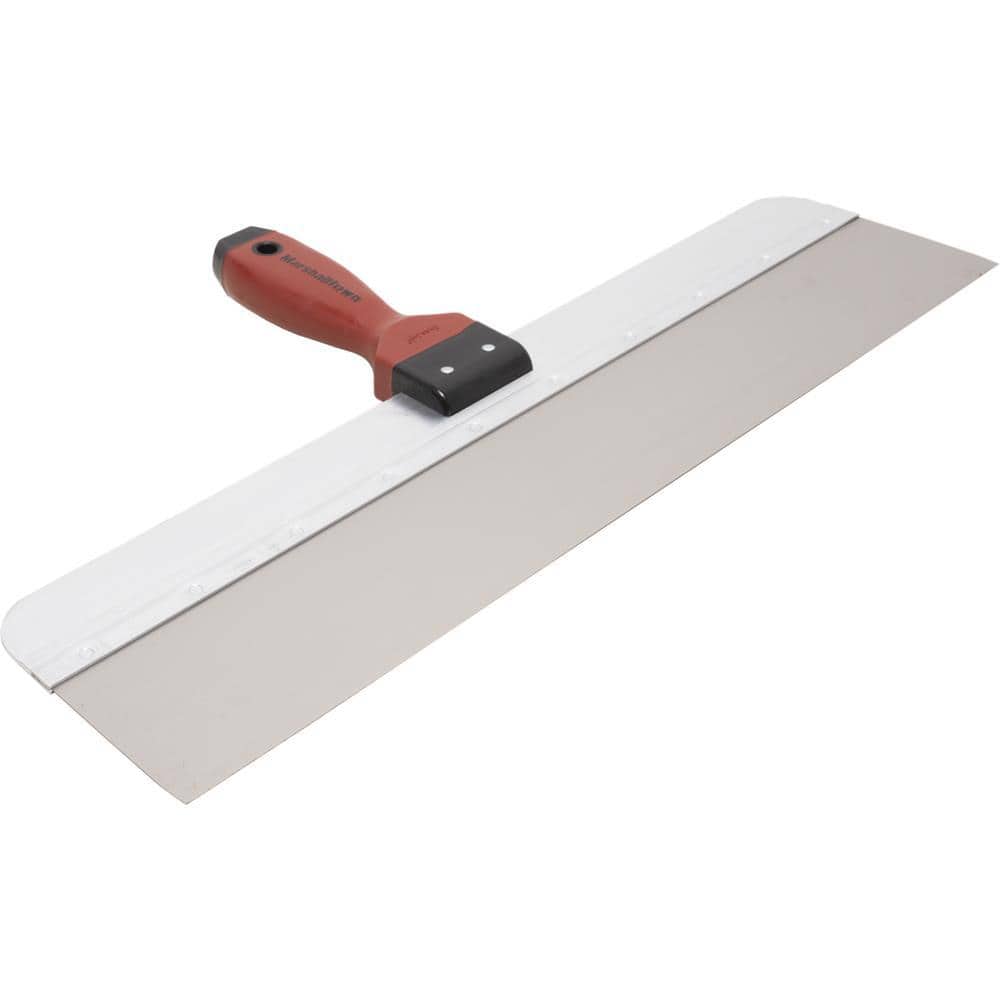 MARSHALLTOWN 20 in. x 3 in. Stainless Steel Tape Knife with DuraSoft Handle (2)