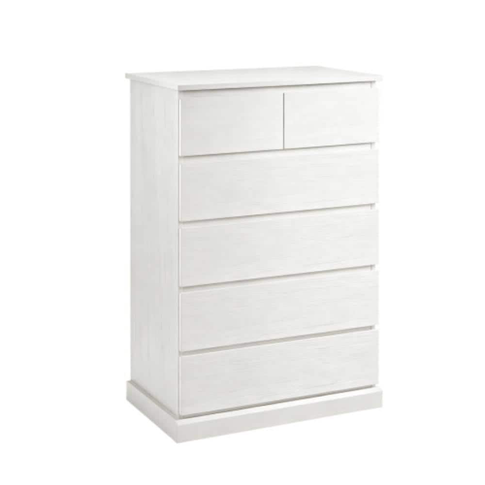 Unbranded 25.9 in. W x 16.6 in. D x 45.7 in. H Bathroom White Linen Cabinet (1)