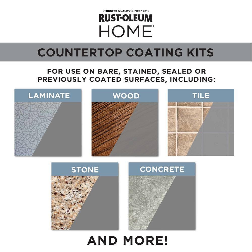 Rust-Oleum Home Satin Interior Countertop Paint Kit (4)