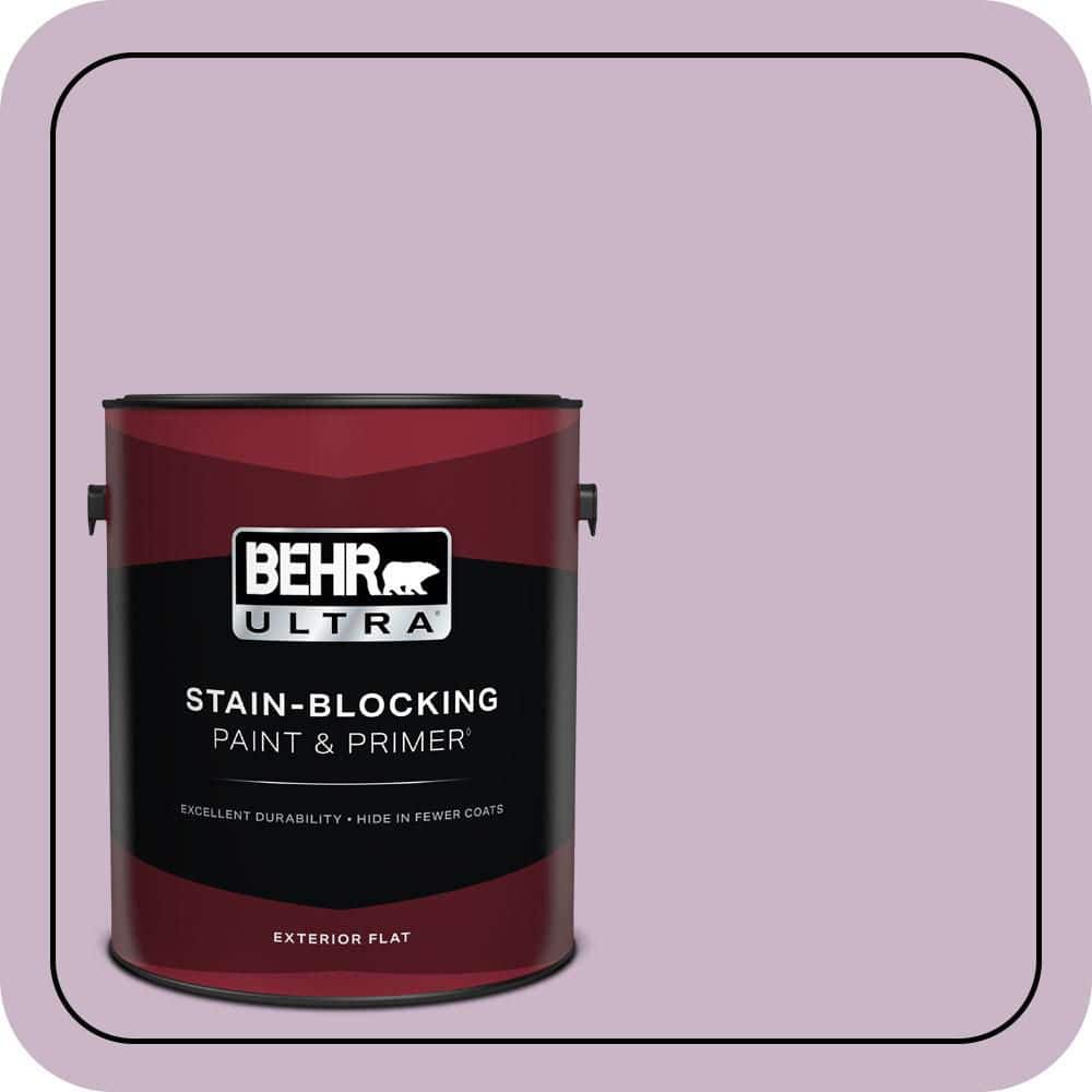 BEHR ULTRA 1 gal. #670D-4 Ballad Flat Exterior Paint & Primer