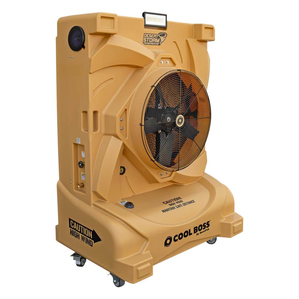 BENDPAK Cool Boss CB-28HV Desert Storm 12,180 CFM 10-Speed Portable Evaporative Cooler for 6,090 sq. ft. - 220V (3)