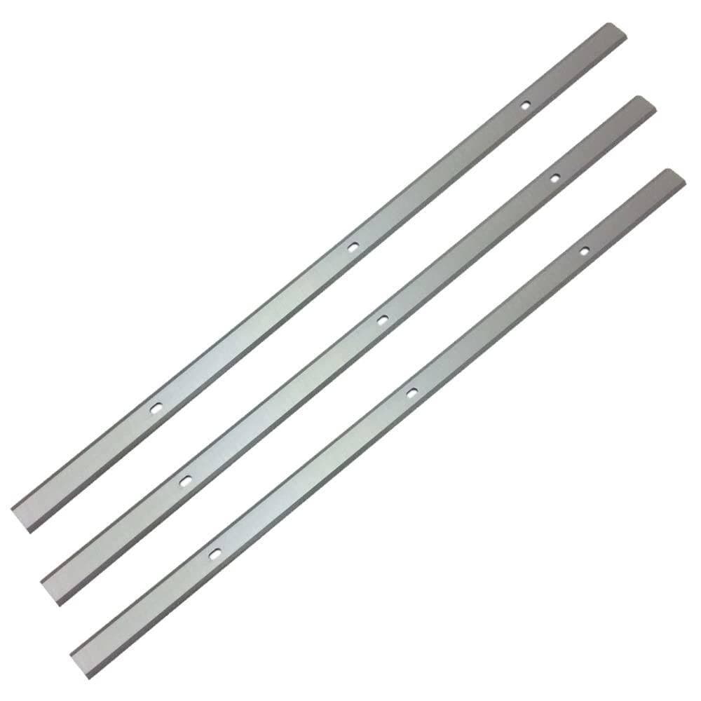 LAIFUCAM 13 in. HSS Planer Blades Replacement with Reversible Honed Edges for Benchtop Thickness Planer 2 Sets (2)