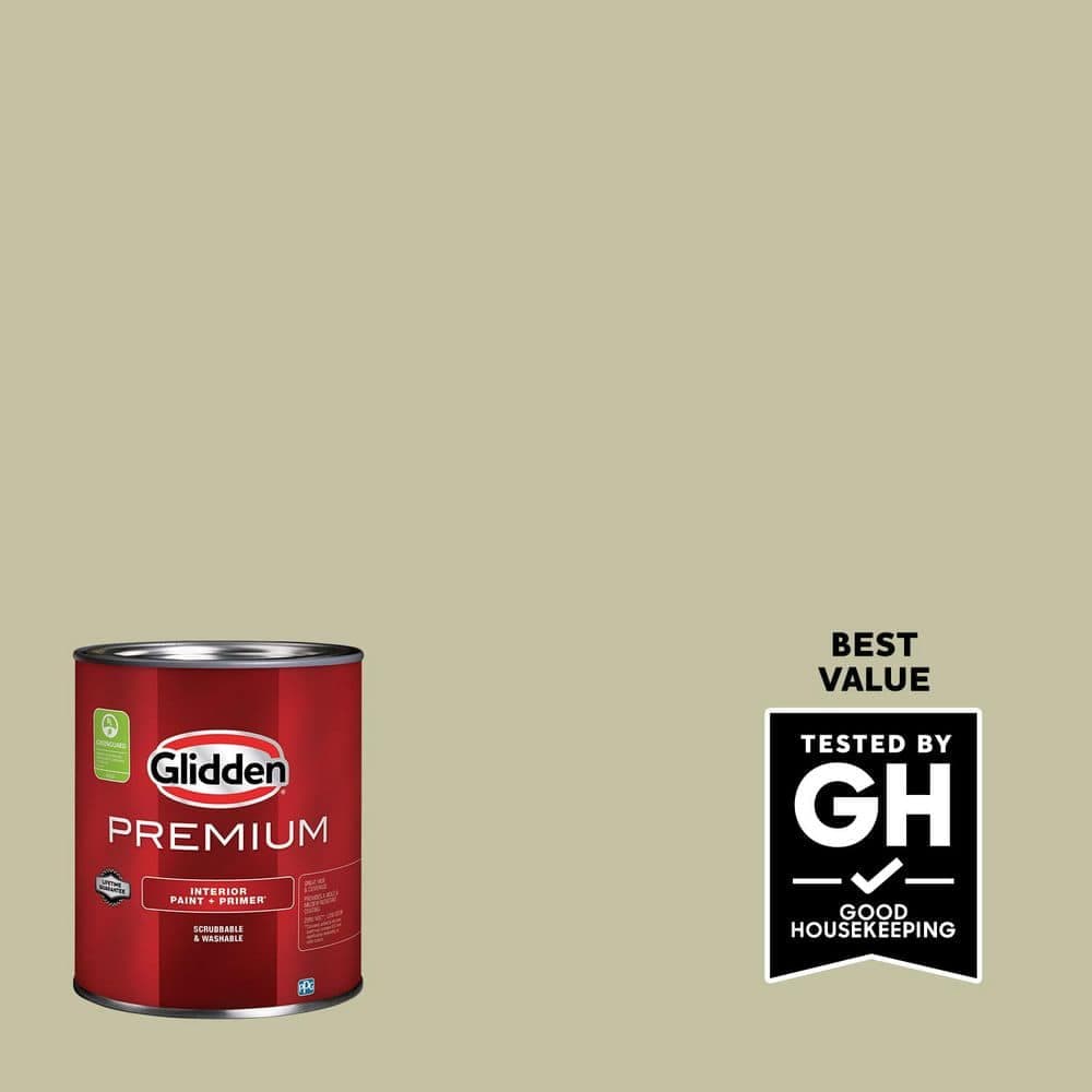 Glidden Premium 1 qt. PPG1113-3 Northern Landscape Eggshell Interior Paint