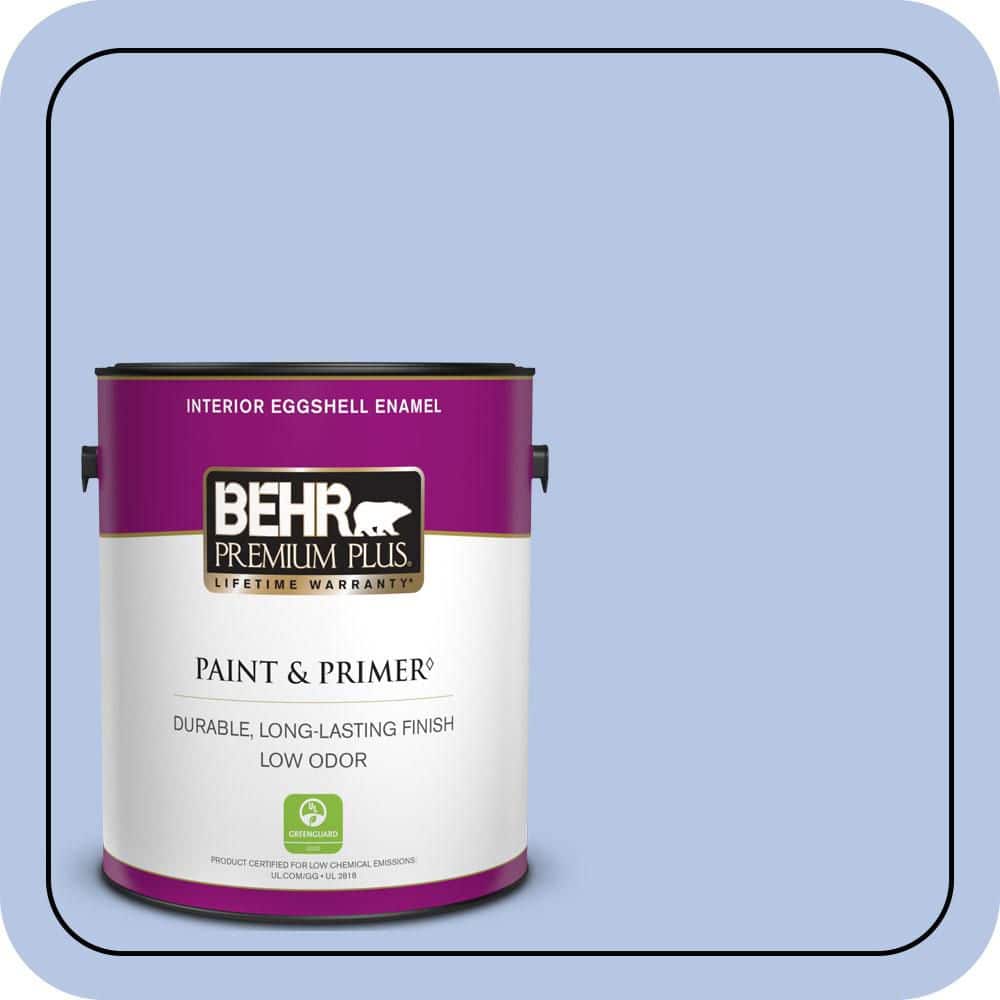 BEHR PREMIUM PLUS 1 gal. #590A-3 Beautiful Dream Eggshell Enamel Low Odor Interior Paint & Primer