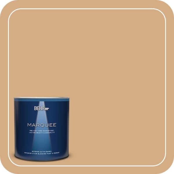 BEHR PREMIUM PLUS #BXC-67 Santa Fe Tan Enamel Low Odor & Primer (4)
