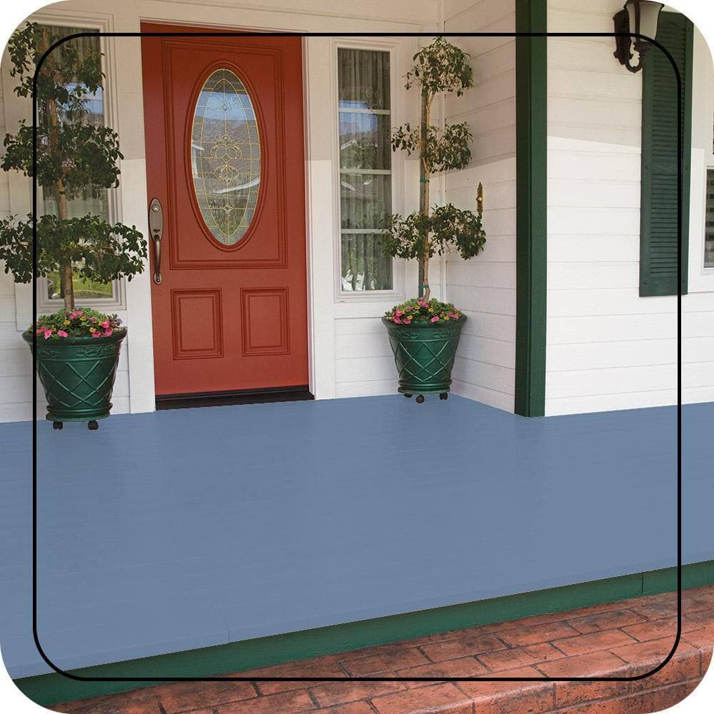 BEHR PREMIUM #M530-4 Low-Lustre Enamel Interior/Exterior Porch and Patio Floor Paint (2)
