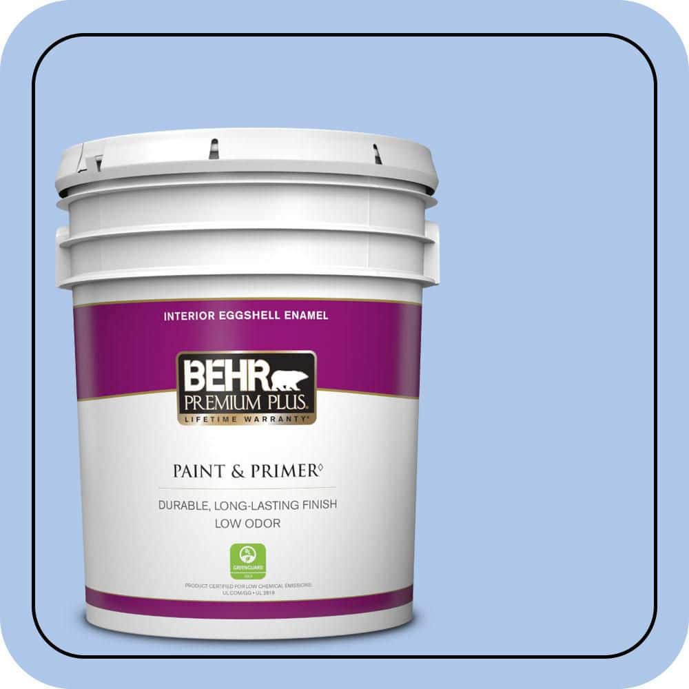 BEHR PREMIUM PLUS 5 gal. #P530-2 Promise Keeping Eggshell Enamel Low Odor Interior Paint & Primer