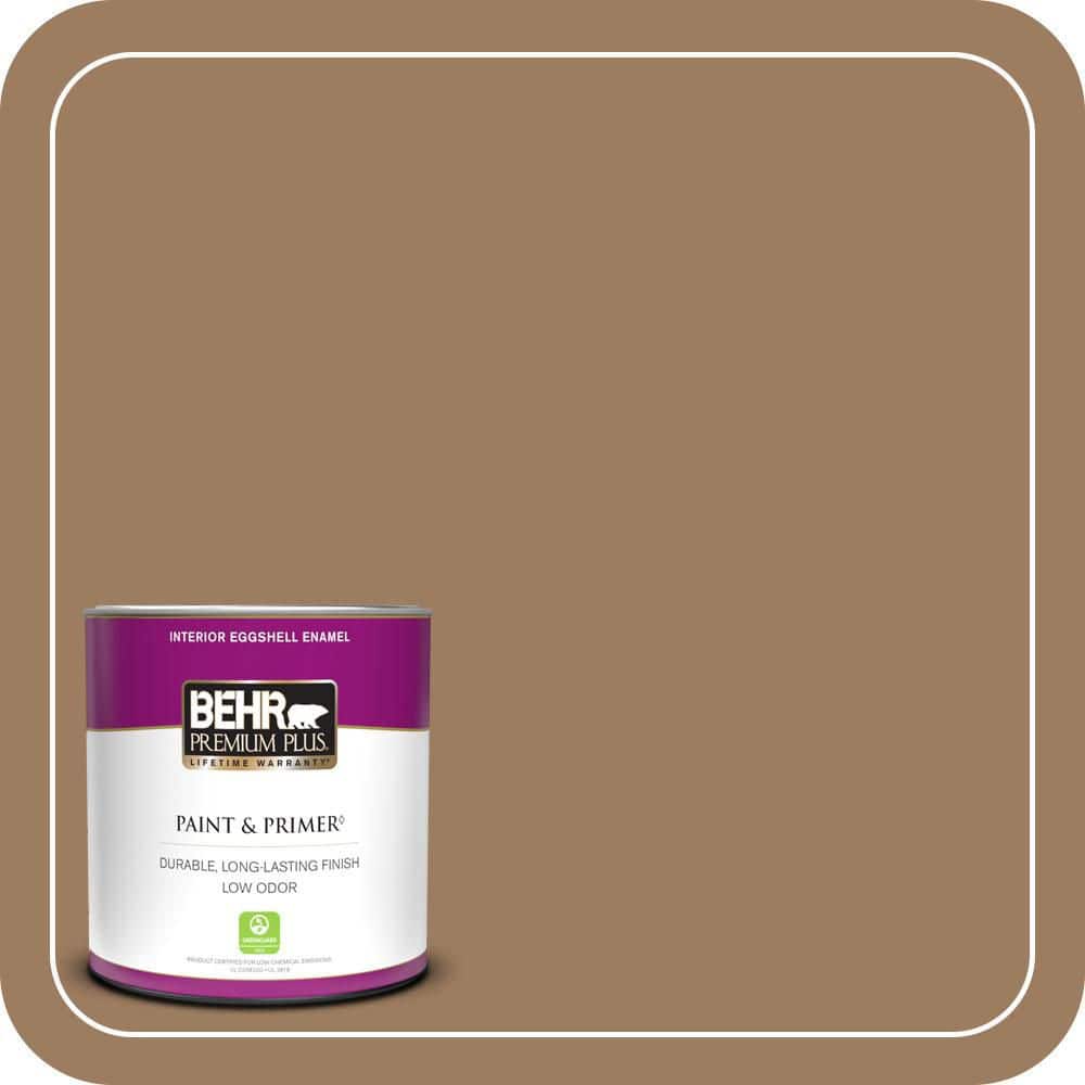 BEHR PREMIUM PLUS #BXC-08 Safari Brown Enamel & Primer Color Sample (1)