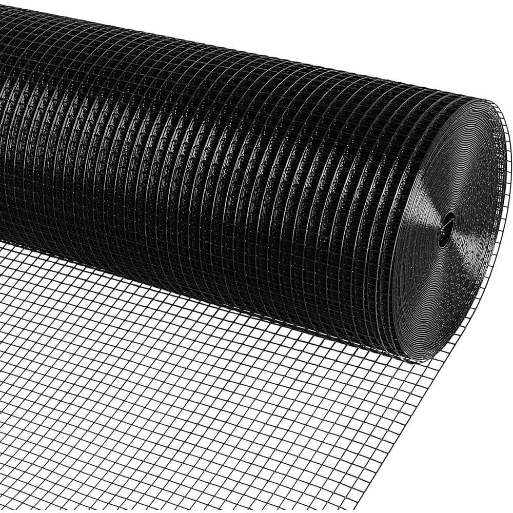 Unbranded Vinyl Coated Hardware Cloth 1/2 Inch 48in x 100.1ft 19 Gauge Welded Wire Fencing Chicken Wire Mesh Roll