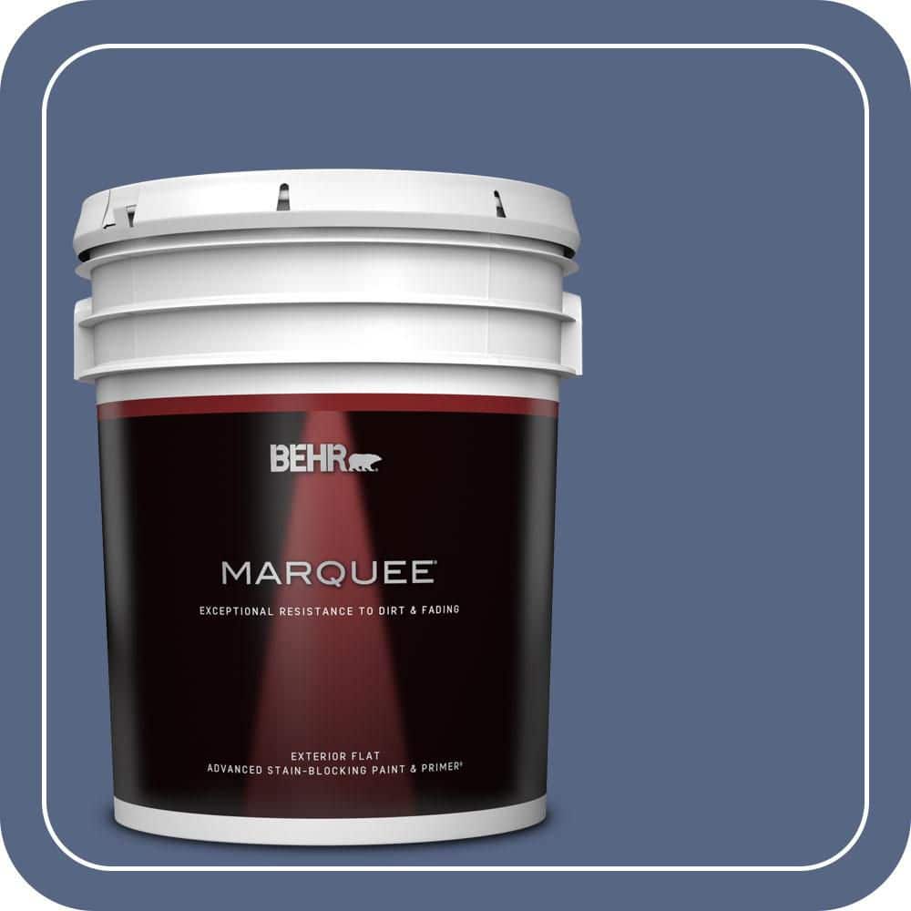 BEHR MARQUEE 5 gal. #610D-6 Enduring Flat Exterior Paint & Primer