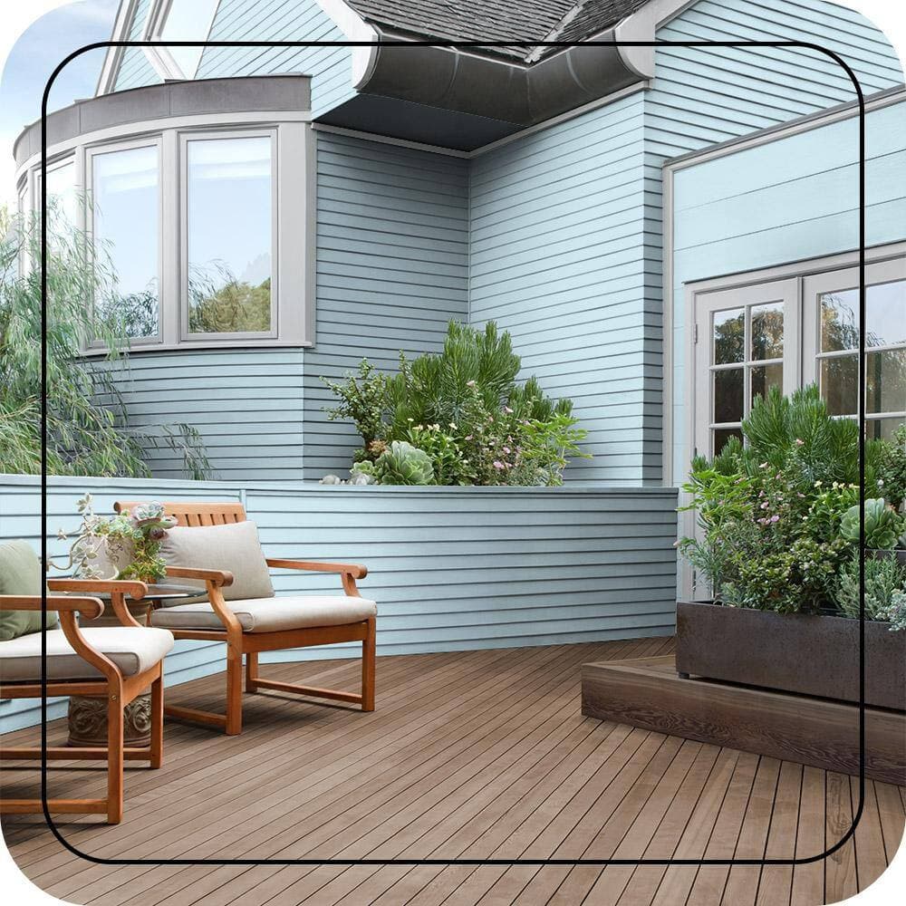 BEHR #550C-2 Color House and Fence Exterior Wood Stain (3)