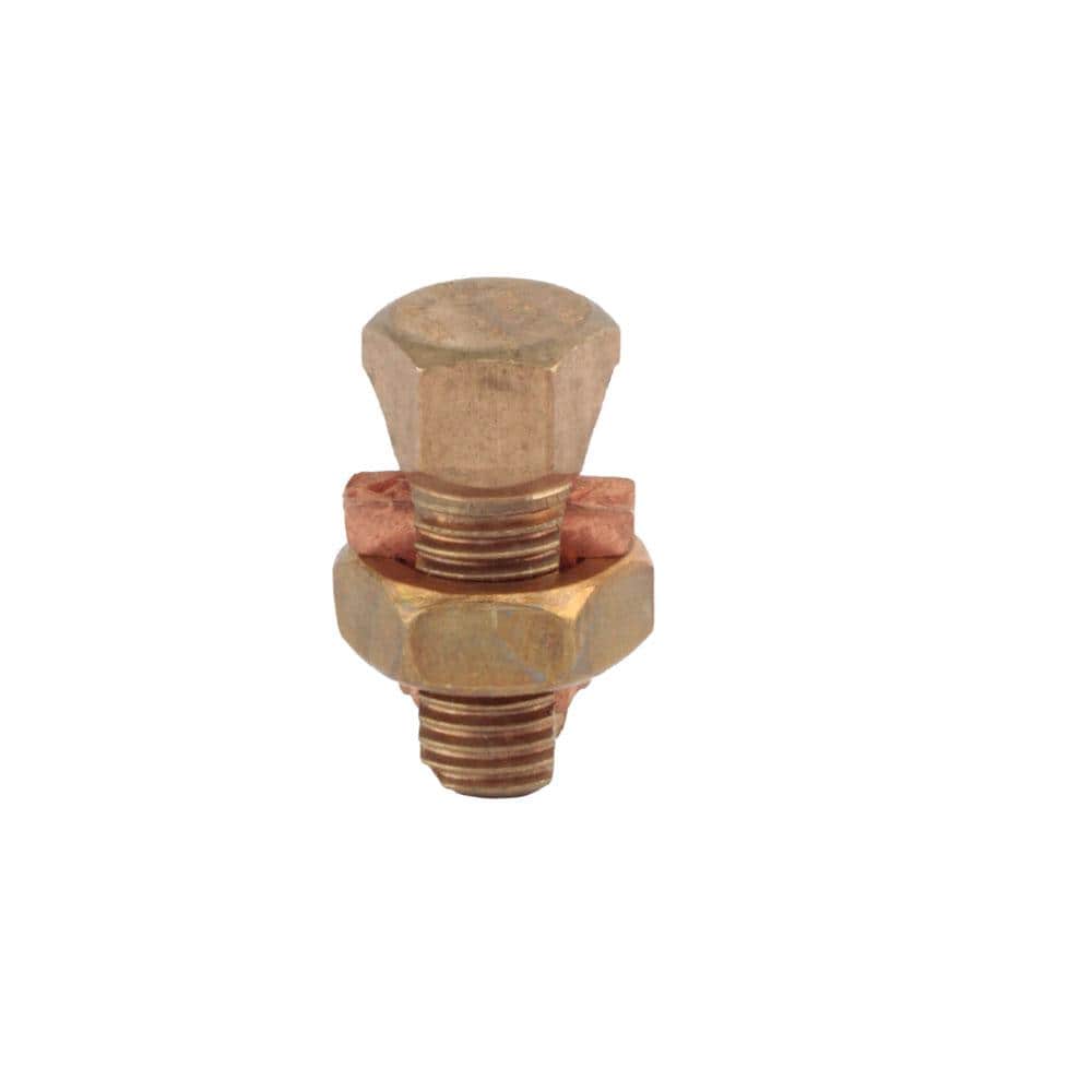 Commercial Electric 8 AWG to 6 AWG Copper Split Bolt (2-Pack) (1)