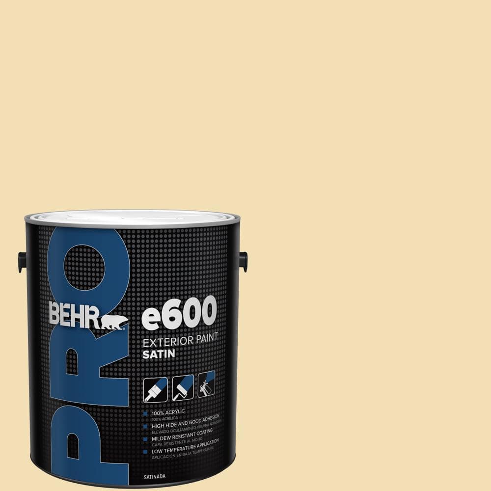 BEHR PRO 1 gal. #PPU6-12 Calla Satin Exterior Paint