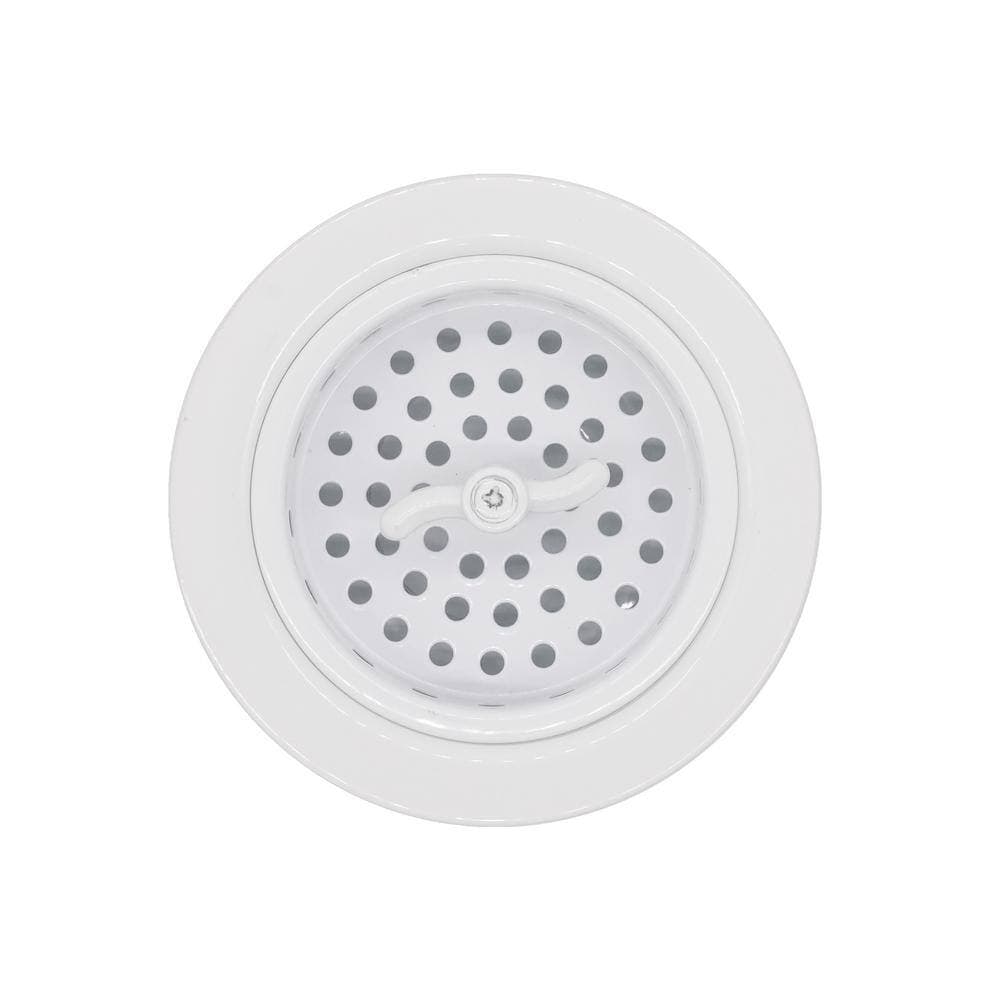 Westbrass Wing Nut Style Large Kitchen Sink Basket Strainer, Pack (4)