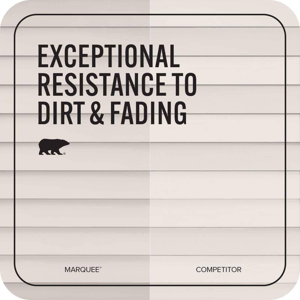 BEHR MARQUEE 1 gal. #PR-W11 Patience Flat Exterior Paint & Primer (4)