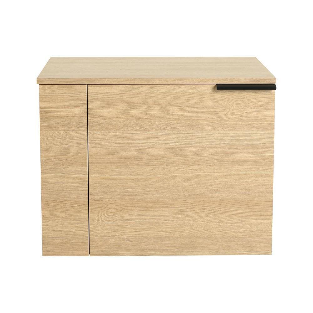 UPIKER Lucera 23.62 in. W 18.11 in. D 18.31 in. H Floating Bath Vanity Cabinet without Top Unassembled (2)
