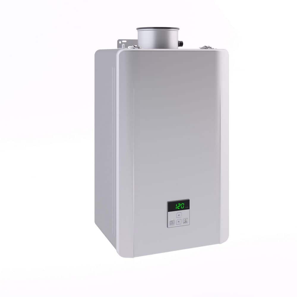 Rinnai High Efficiency Non-Condensing 9.8 GPM Residential 199,000 BTU Interior Tankless Water Heater (3)