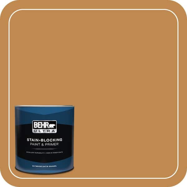 BEHR PREMIUM PLUS #M250-6 Toffee Tart Enamel Low Odor & Primer (4)