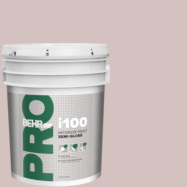 BEHR PRO 5 gal. #120E-2 French Taupe Semi-Gloss Interior Paint (2)