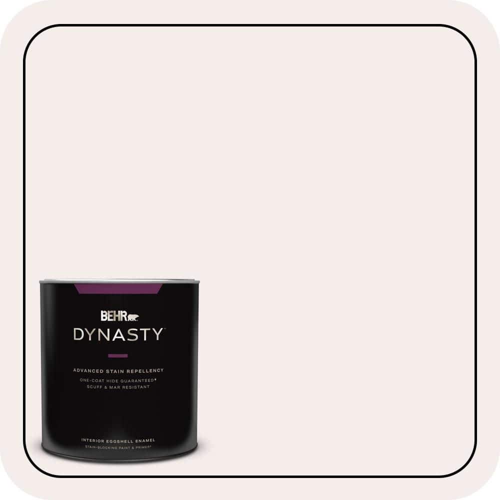 BEHR DYNASTY 1 qt. #680E-1 First Blush Eggshell Enamel Interior Stain-Blocking Paint & Primer