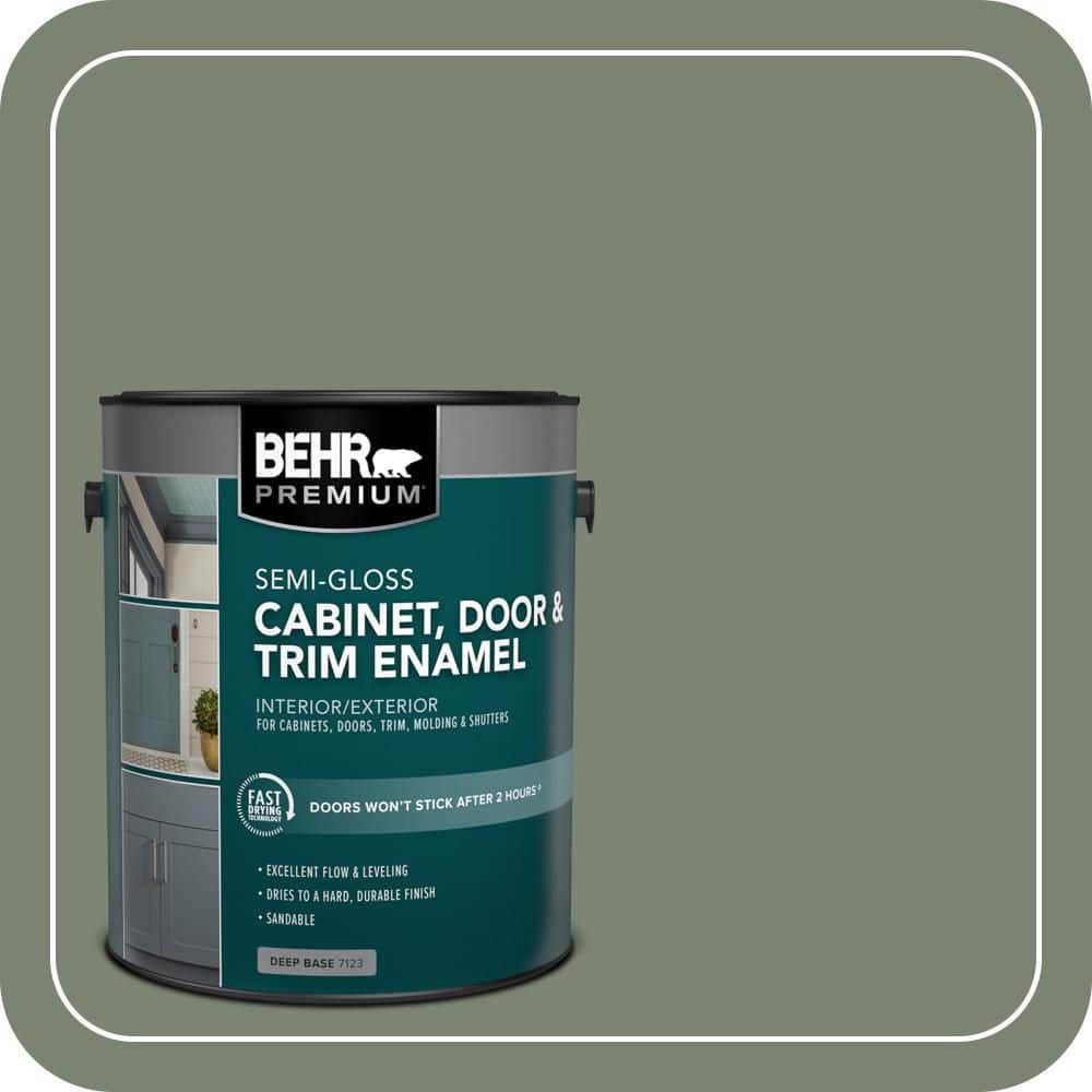 BEHR PREMIUM #ICC-77 Enamel Interior/Exterior Cabinet, Door & Trim Paint