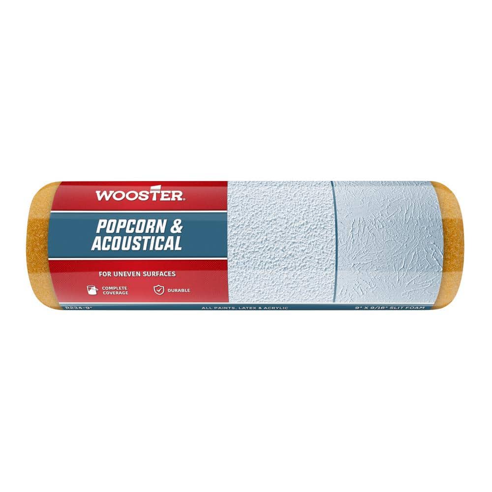 Wooster 9 in. x 9/16 in. Acoustical Foam Roller Cover (1)