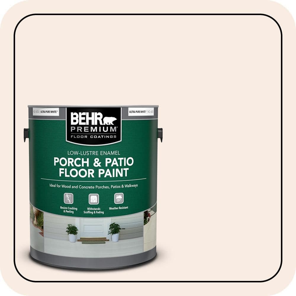 BEHR PREMIUM #760A-1 Textured Low-Lustre Enamel Interior/Exterior Porch and Patio Anti-Slip Floor Paint (1)