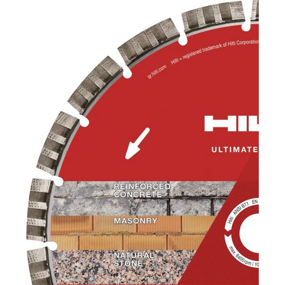 Hilti 12 in. x 1 in. SPX Universal Diamond Saw Blade (2)