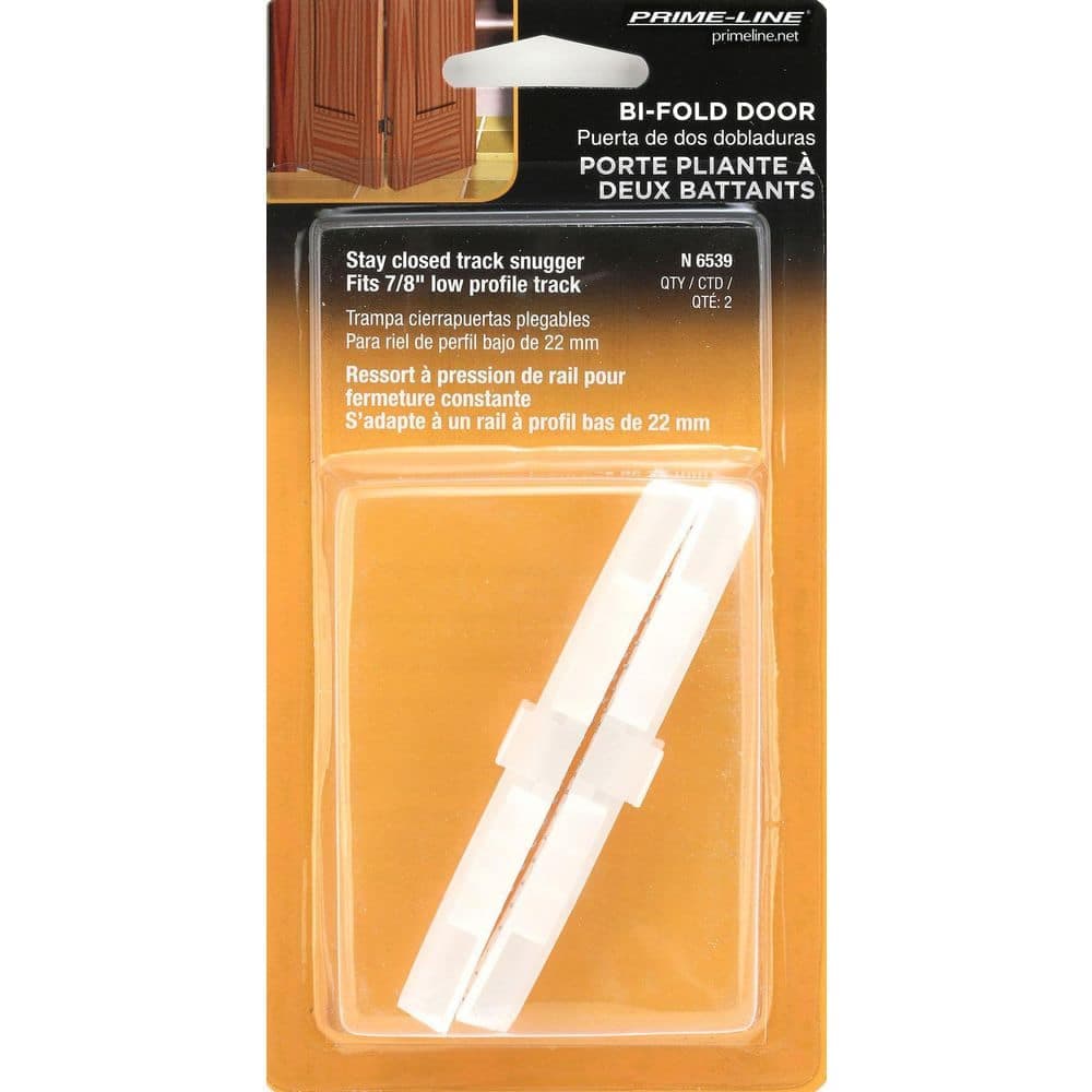 Prime-Line 7/8 in., White Nylon, Top Mount Bi-Fold Door Slide Guide, Acme (2-pack) (3)
