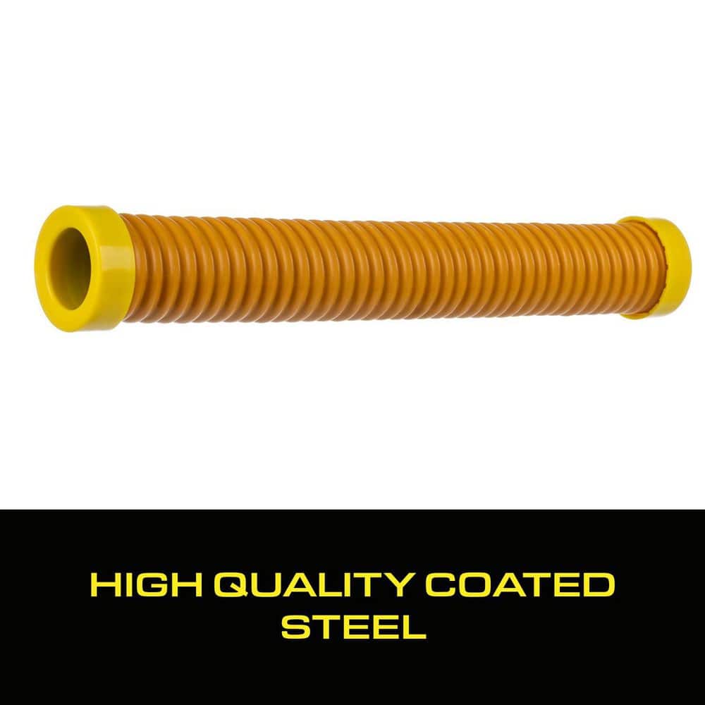 HOME-FLEX 1-1/4 in. CSST Coated Steel Protective Conduit for up to 3/4 in. CSST Tubing (4)