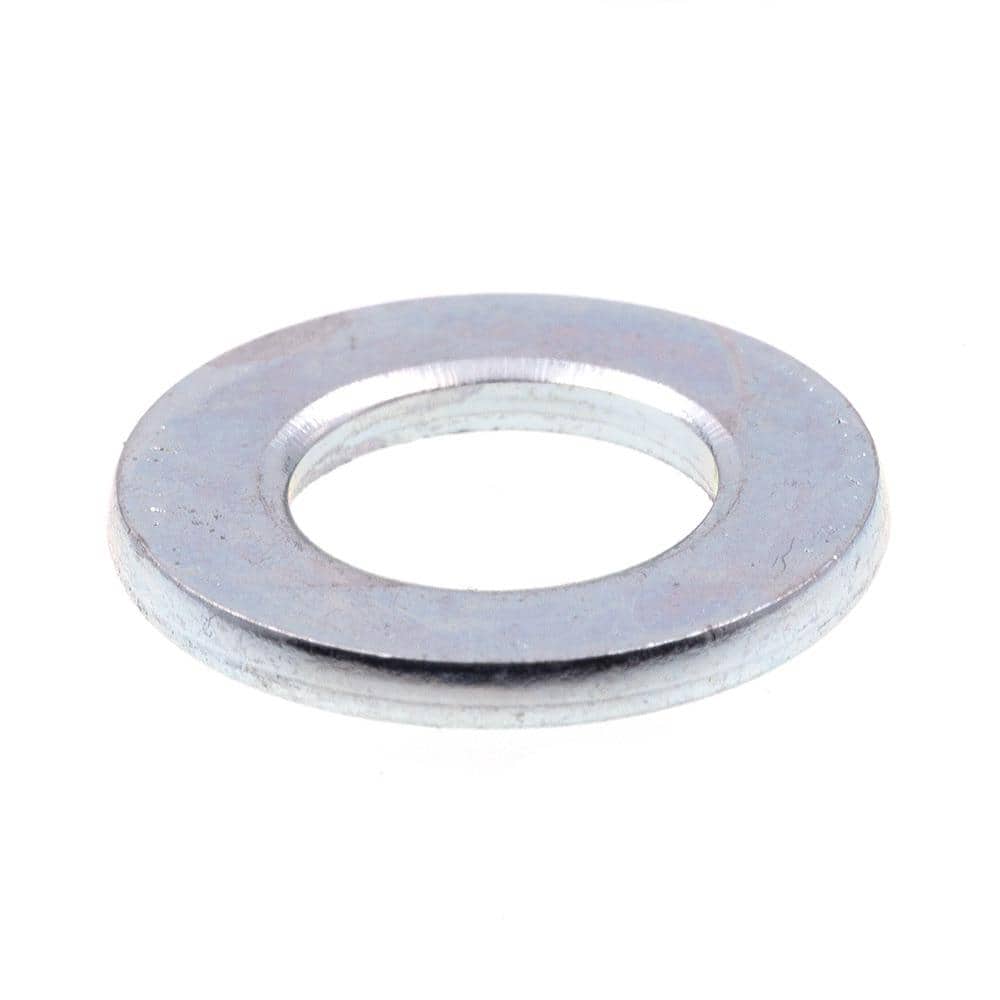 Prime-Line M8 x 16 mm O.D. Class 10 Metric Zinc Plated Thru-Hardened Steel Flat Washers (25-Pack)