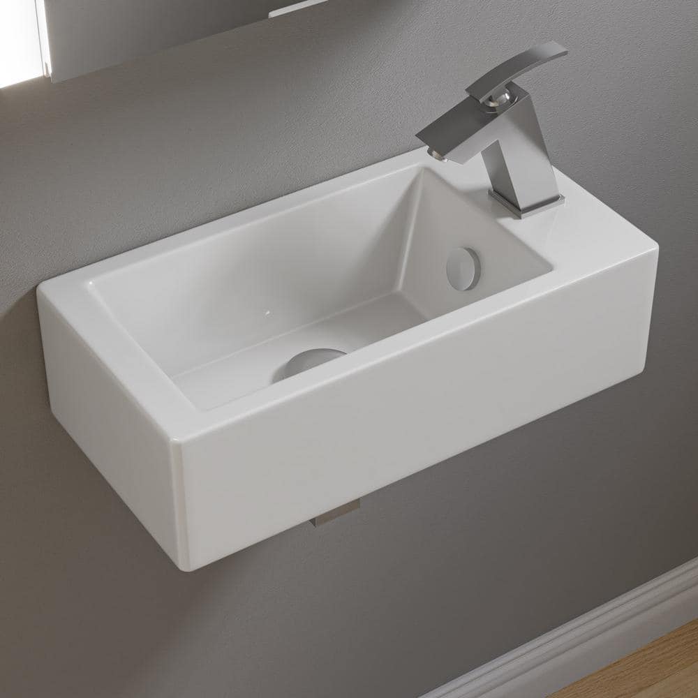 ALFI BRAND Wall-Mounted Bathroom Sink in White (1)