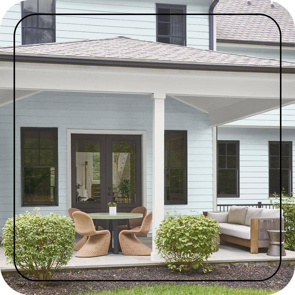 BEHR #540E-1 Color House and Fence Exterior Wood Stain (4)