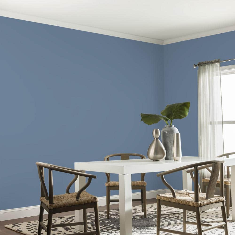 Glidden Premium PPG1163-5 Silver Blueberry Interior Latex Paint (3)