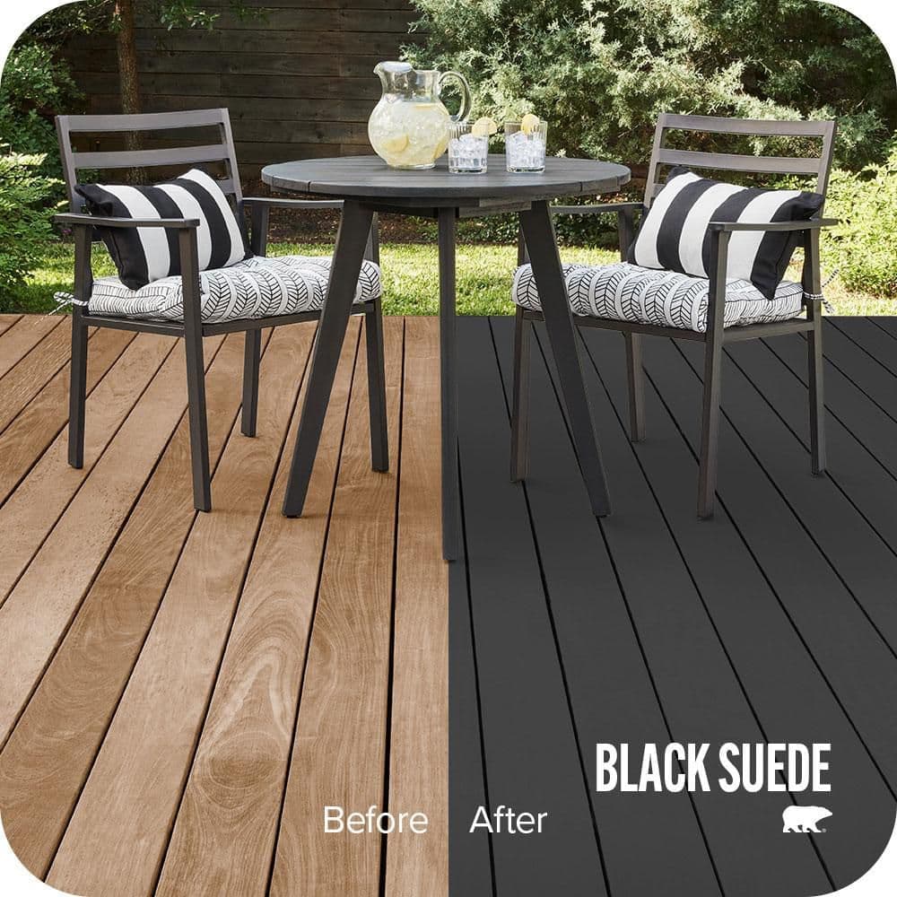 BEHR PREMIUM #S-H-790 Color Waterproofing Exterior Wood Stain and Sealer (2)