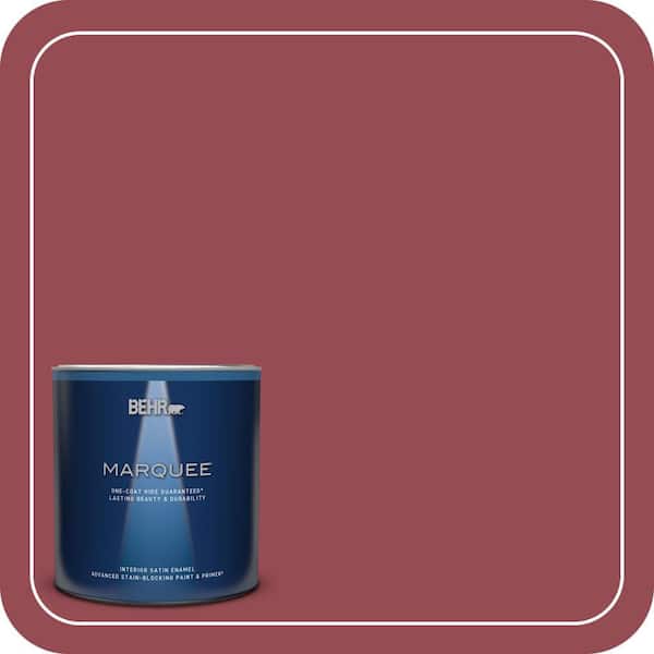 BEHR PREMIUM PLUS #PPU1-11 Crantini Enamel Interior/Exterior Paint & Primer Color Sample (4)