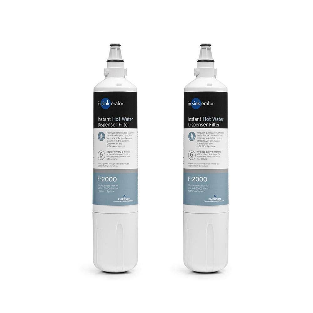 InSinkErator Instant Hot Water Dispenser Under-Sink 6-Month Premium Water Filter Cartridge Replacement (4)