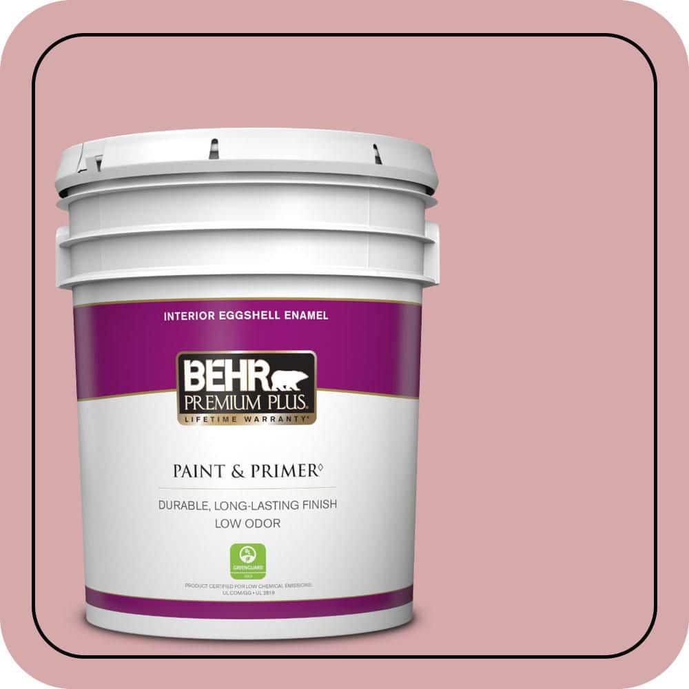 BEHR PREMIUM PLUS 5 gal. #S140-3 Berry Crush Eggshell Enamel Low Odor Interior Paint & Primer
