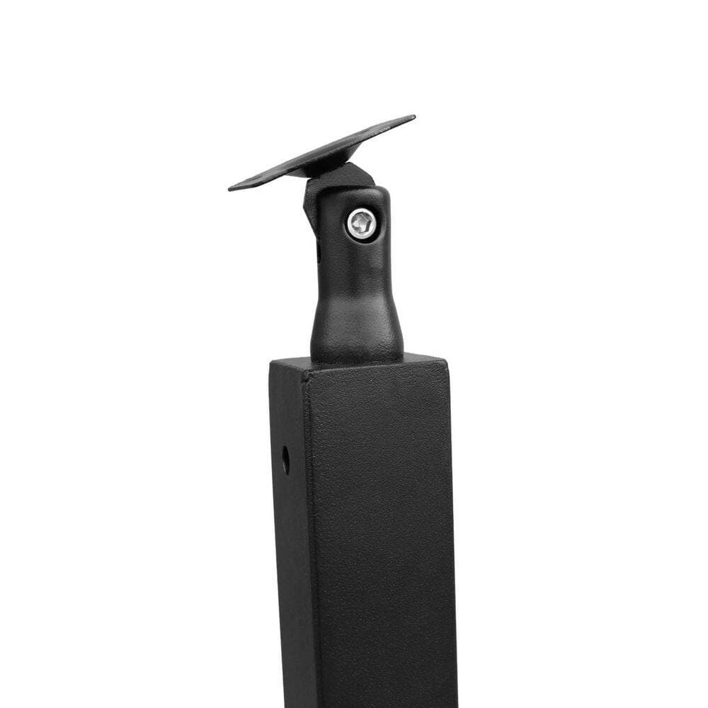 ALEKO 36 in. Black Steel Stair Cable Railing Post (3)