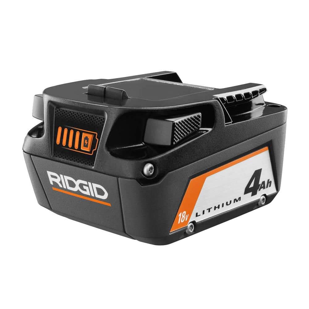 RIDGID 18V Lithium-Ion 4.0 Ah Battery (1)