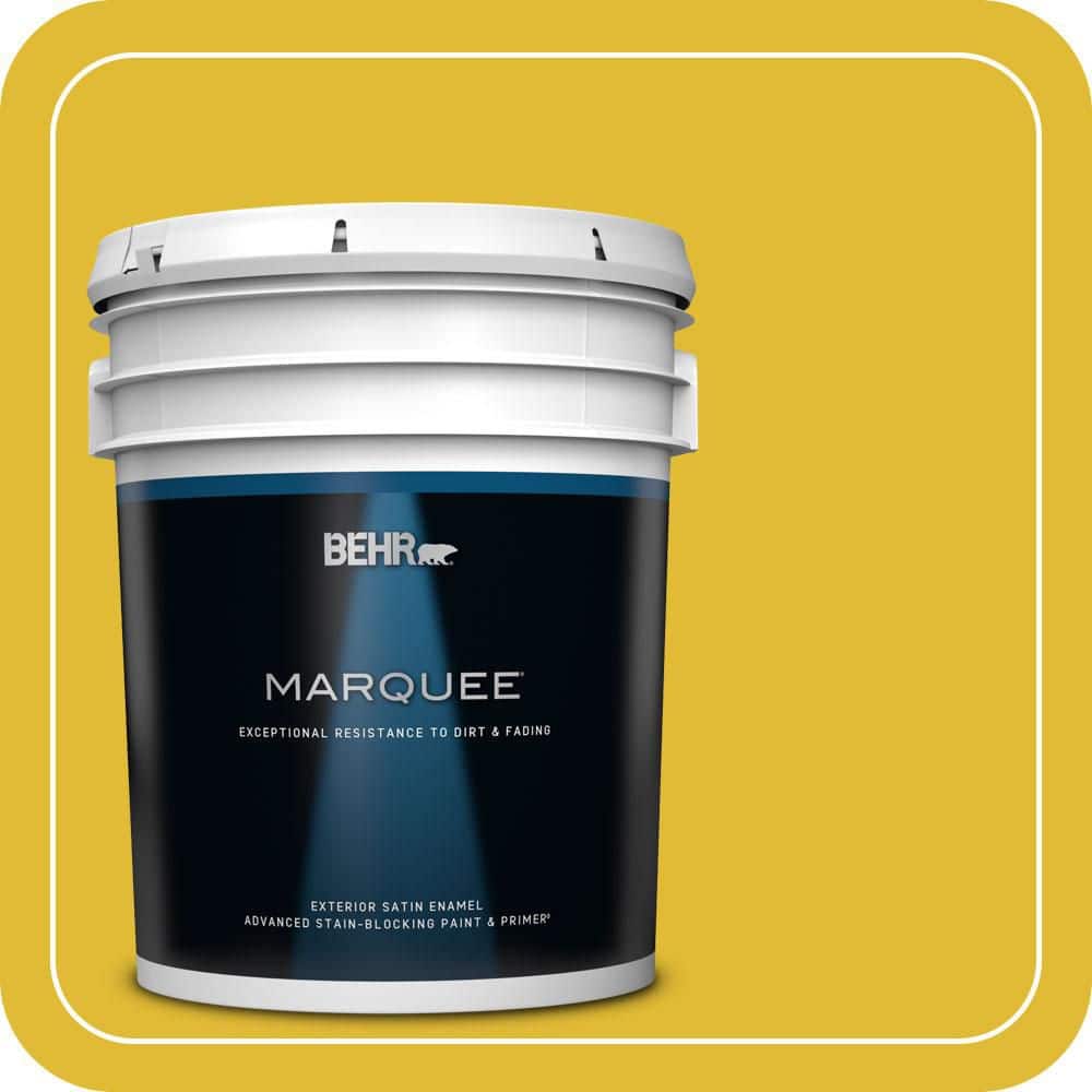 BEHR MARQUEE 5 gal. #P310-7 Solarium Satin Enamel Exterior Paint & Primer