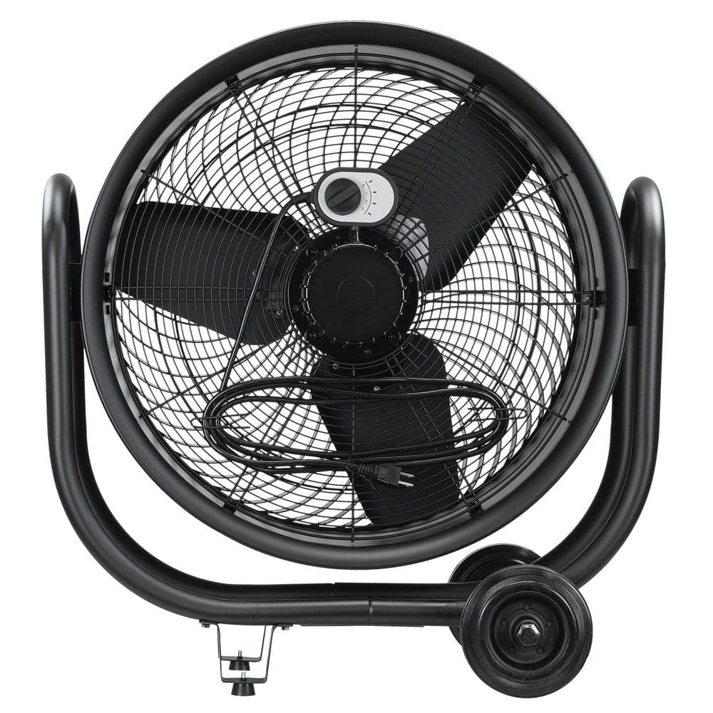 CAT 24 in. High-Velocity Industrial Grade Drum Fan Air Circulator (Black) (2)