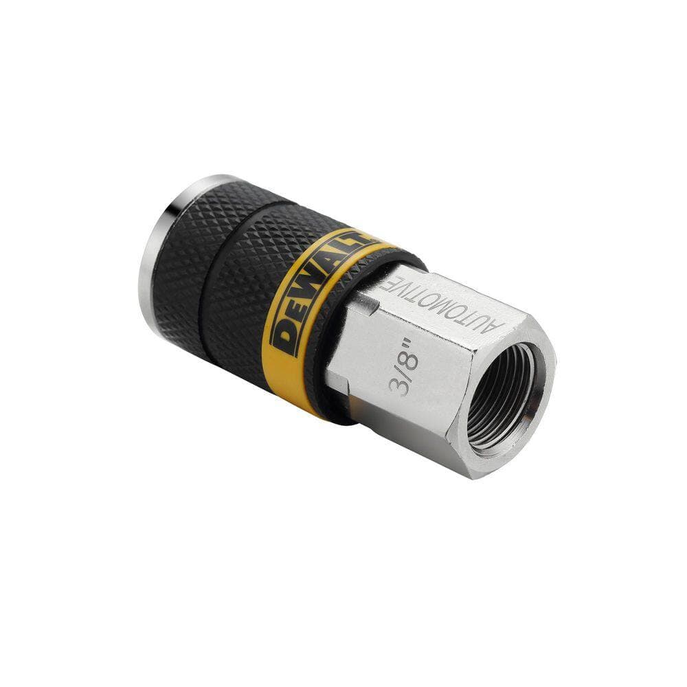 DEWALT 3/8 in. FNPT x 3/8 in. Body Automotive Coupler (3)