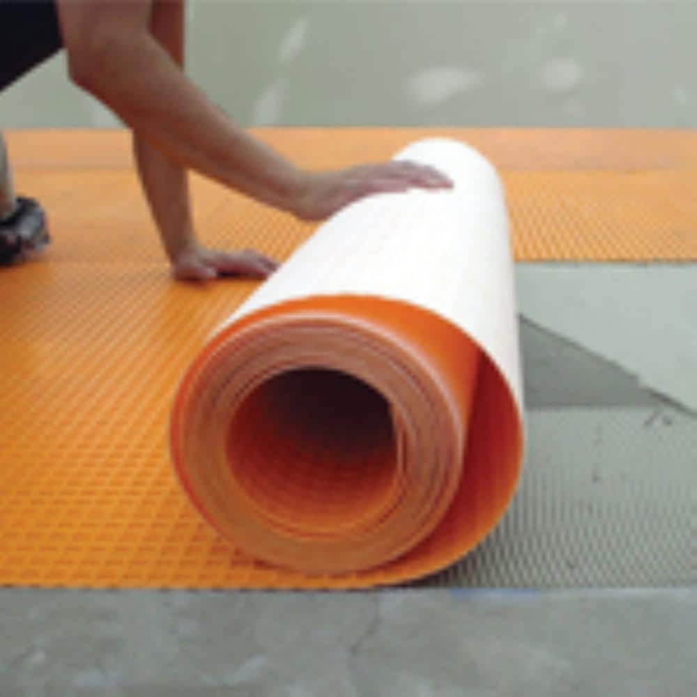 Schluter Ditra 54 sq. ft. 3 ft. 3 in. x 16 ft. 5 in. x 1/8 in. Thick Uncoupling Membrane (4)