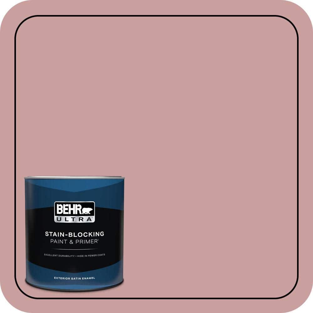 BEHR ULTRA 1 qt. #MQ1-13 Lady Guinevere Satin Enamel Exterior Paint & Primer