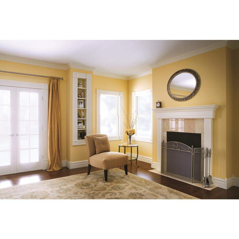 HOUSE OF FARA 11/16 in. D x 2-3/4 in. W x 96 in. L Primed Pine Wood Finger Joint Casing Moulding (3)