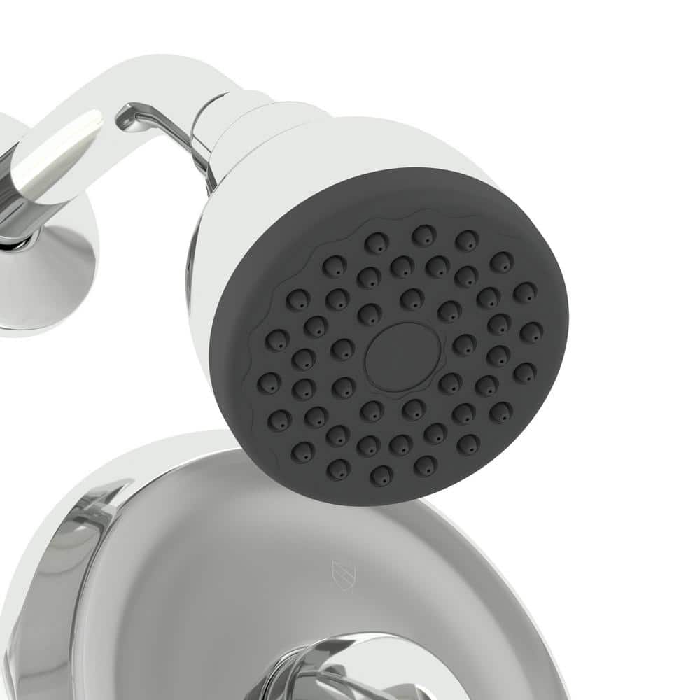 Glacier Bay Aragon Single-Handle 1-Spray Tub and Shower Faucet in Chrome (Valve Included) (4)