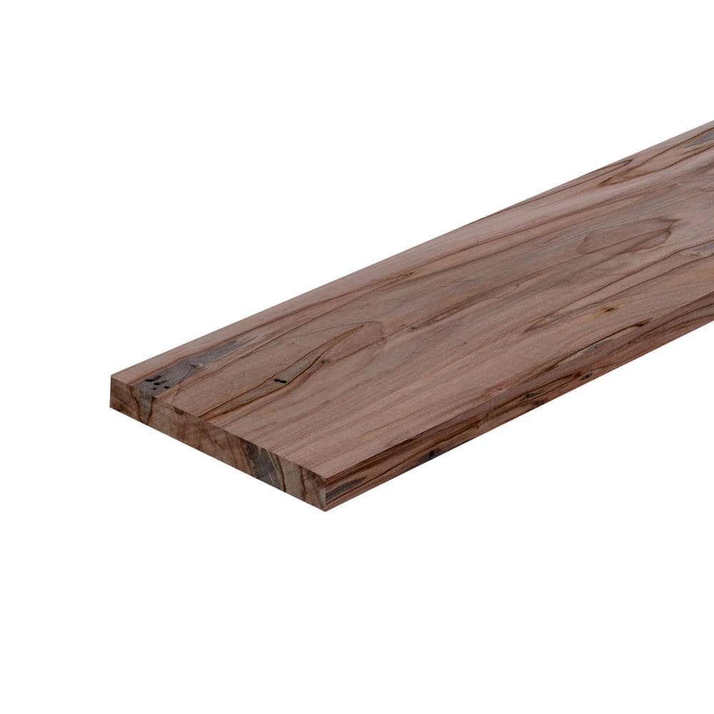 Ornamental Mouldings 1/4 in. D x 5.5 in. W x 2 ft. L Unfinished Rustic Ambrosia Maple Wood Board (3)